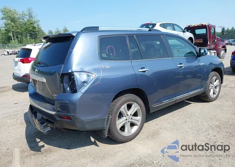 2013 Toyota Highlander Limited V6 from USA, damaged, VIN 5TDDK3EHXDS208675